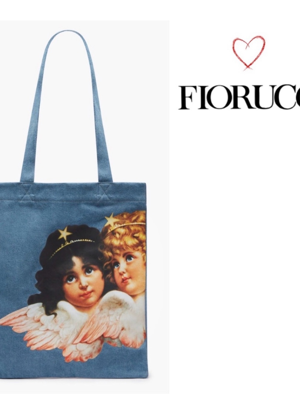 Fiorucci Denim Angel Tote